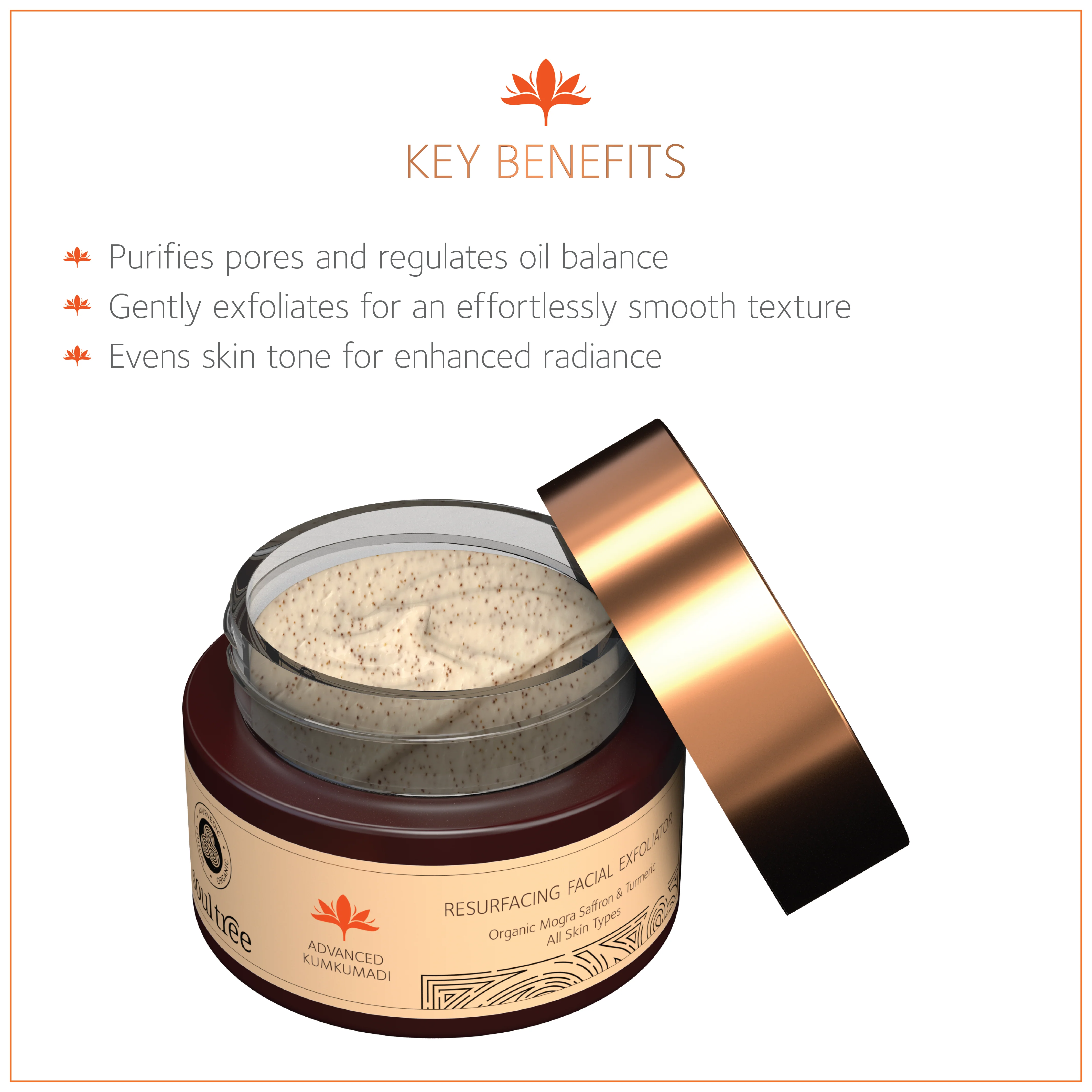 Advanced Kumkumadi Resurfacing Facial Exfoliator - Image 4