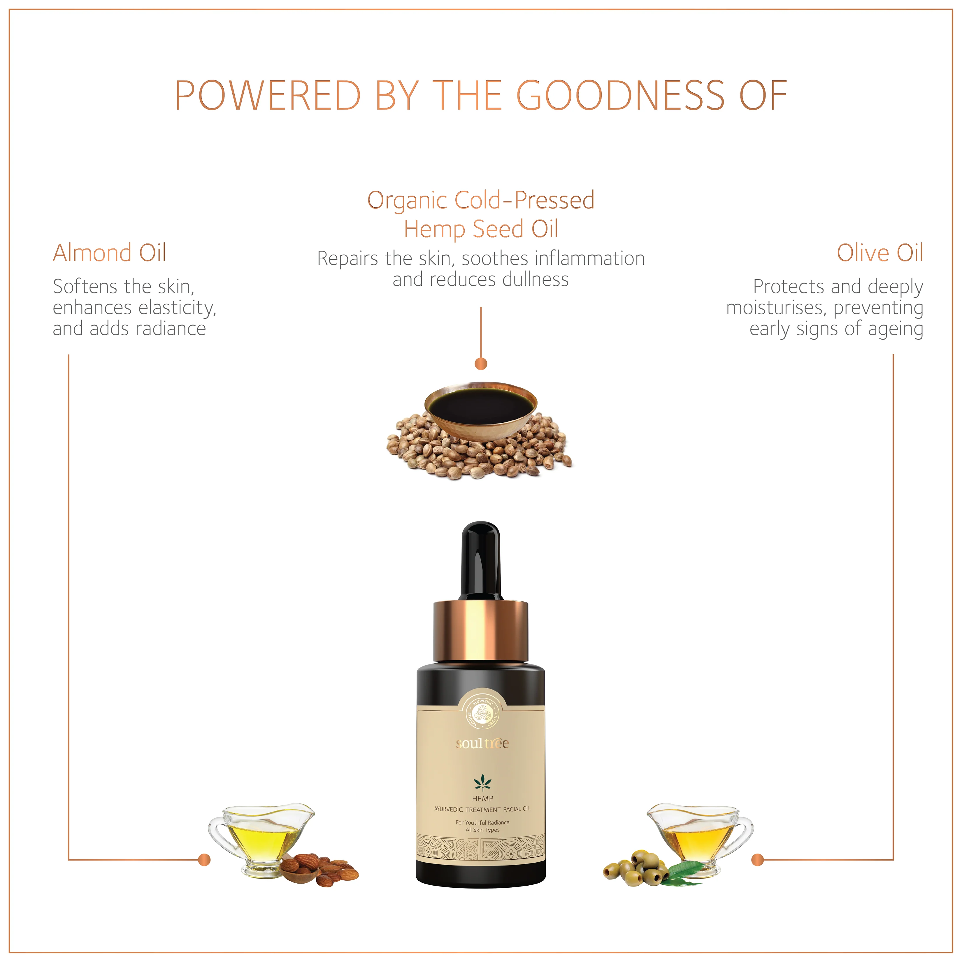 Hemp Ayurvedic Treatment Facial Oil for Youthful Radiance - Image 3