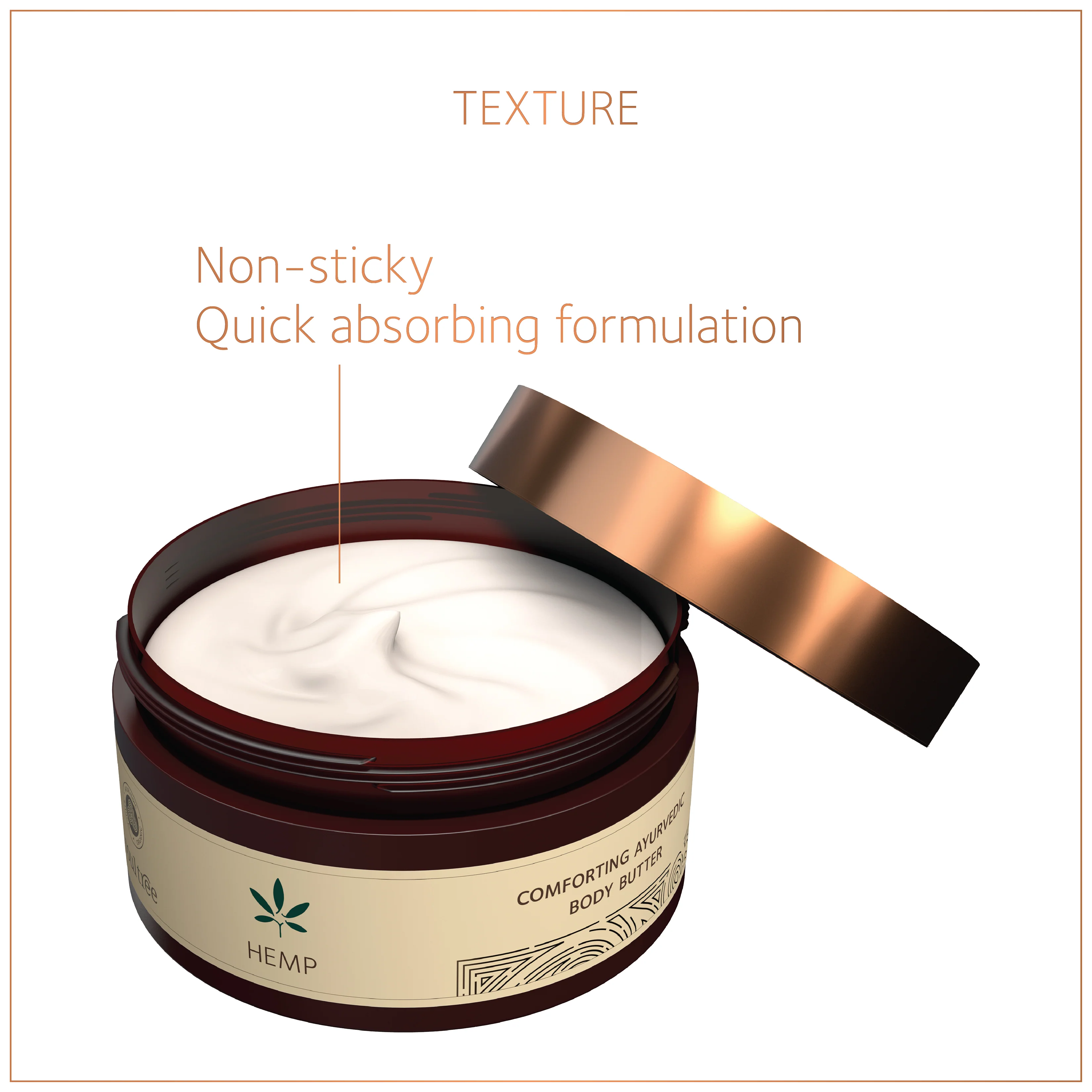 Hemp Comforting Ayurvedic Body Butter - Image 5