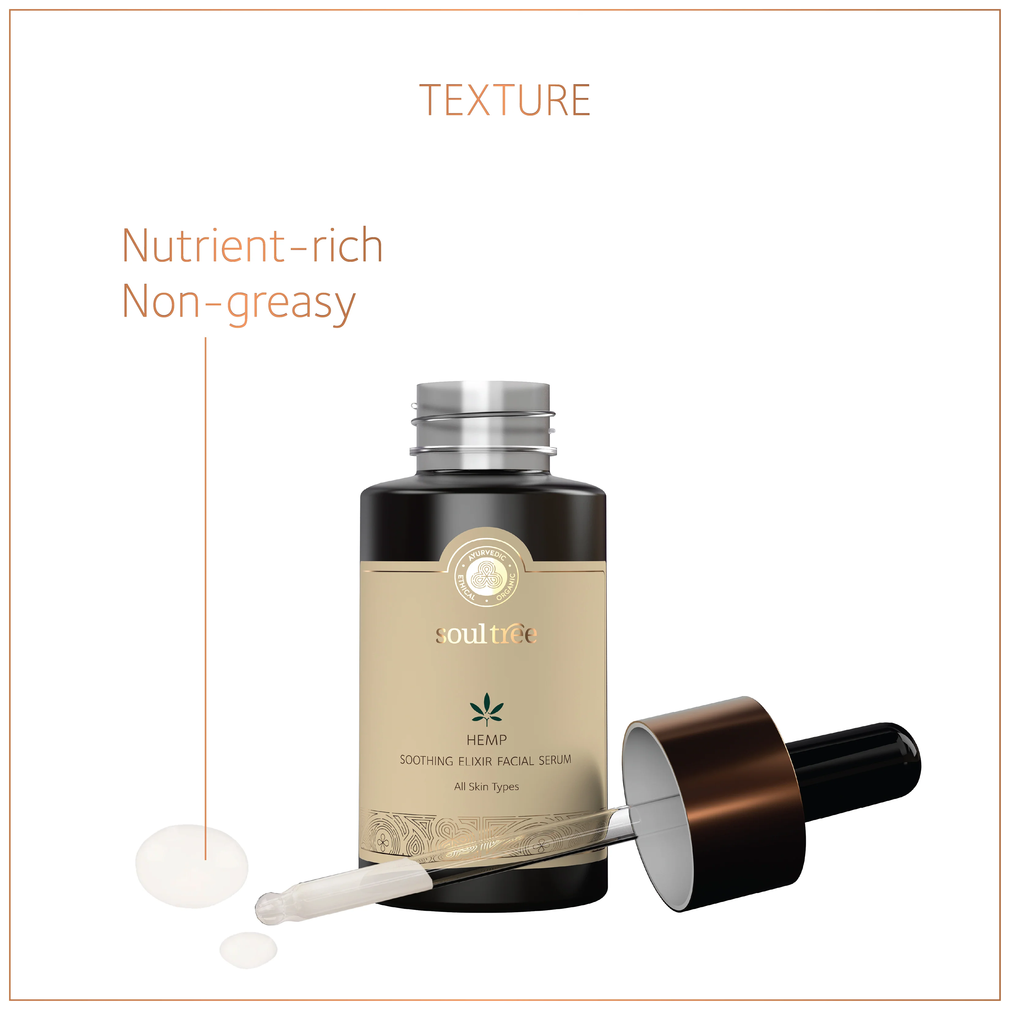 Hemp Soothing Elixir Facial Serum - Image 5