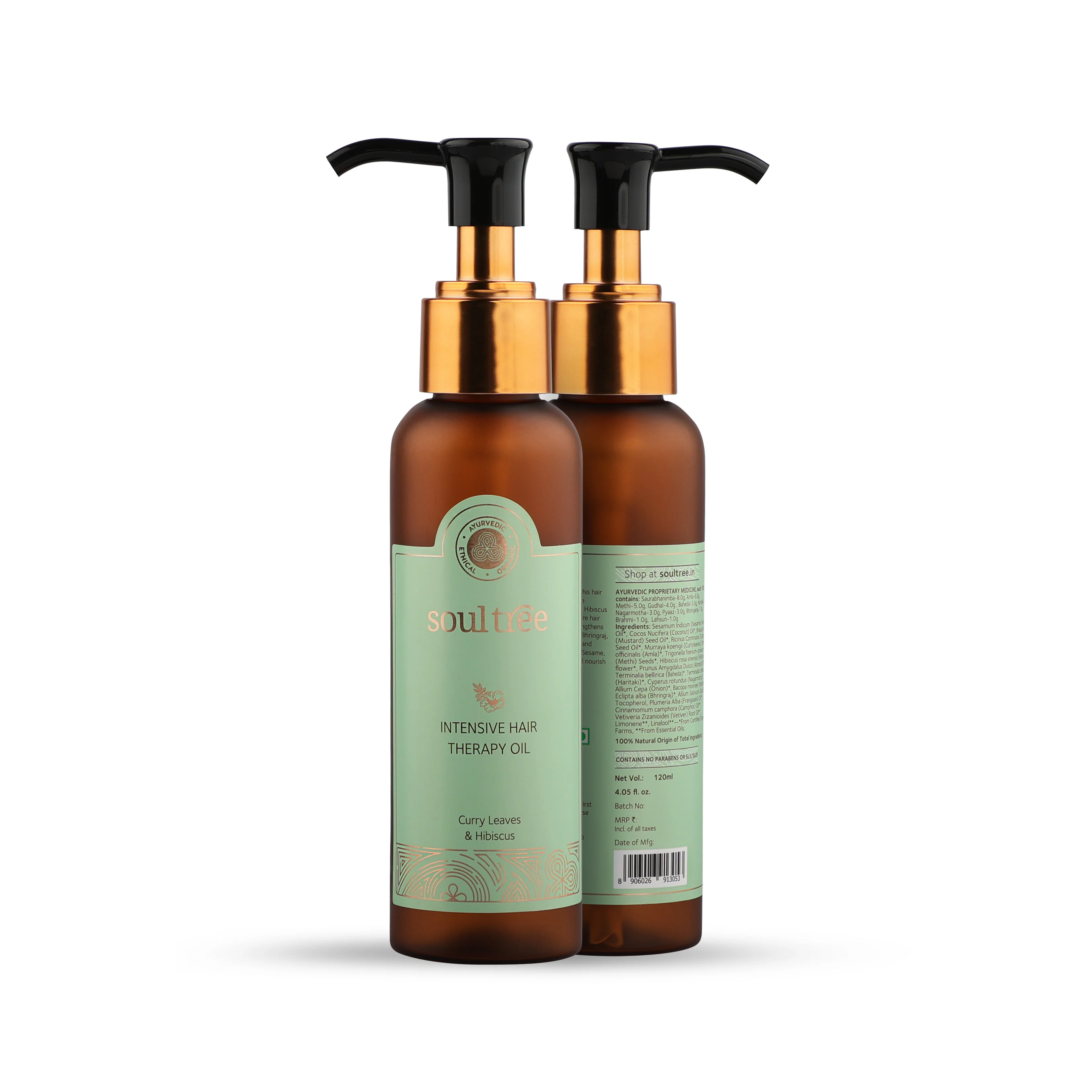 Intensive Hair Therapy Oil with Curry Leaves and Hibiscus - Image 7