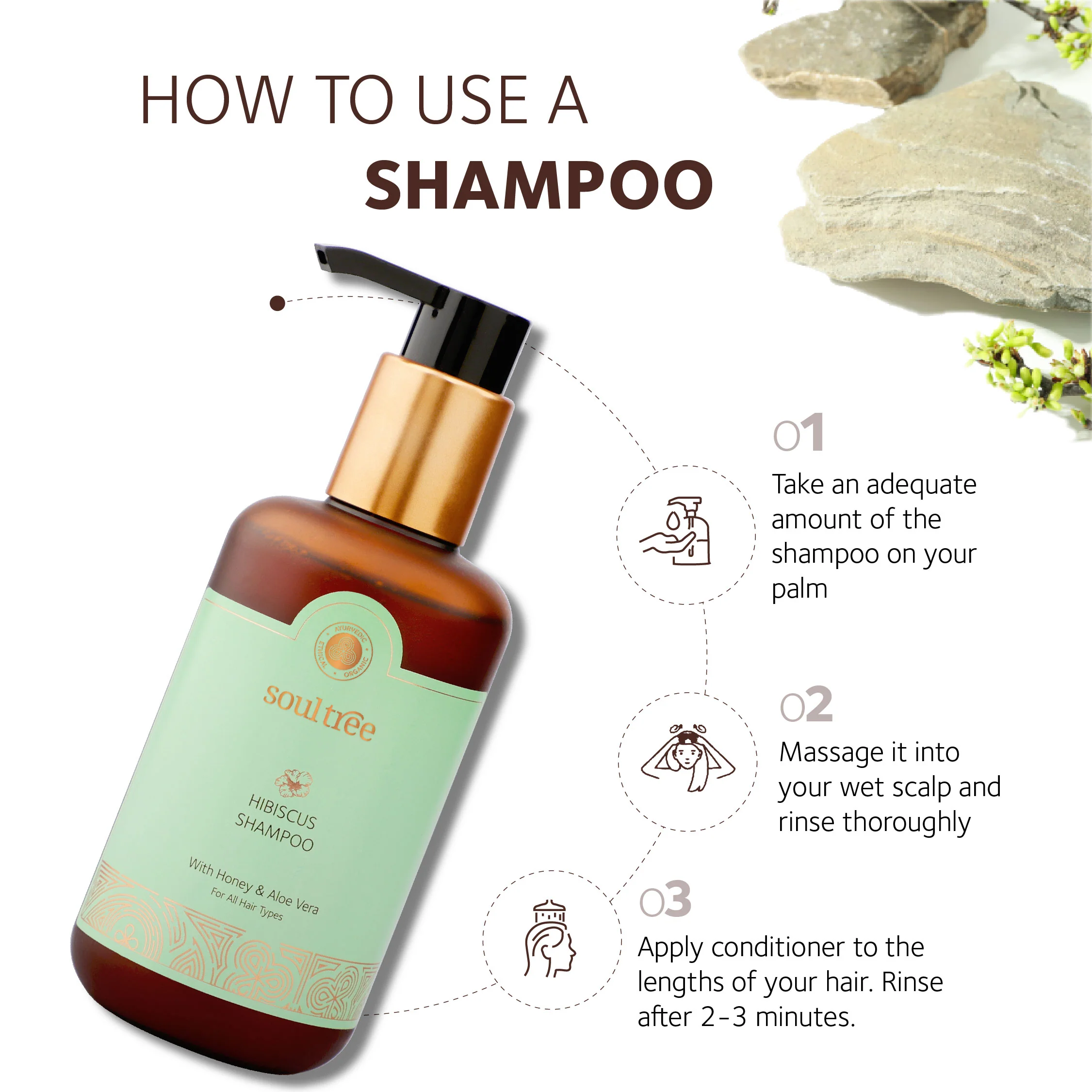Hibiscus Shampoo with Honey and Aloe Vera - Image 4