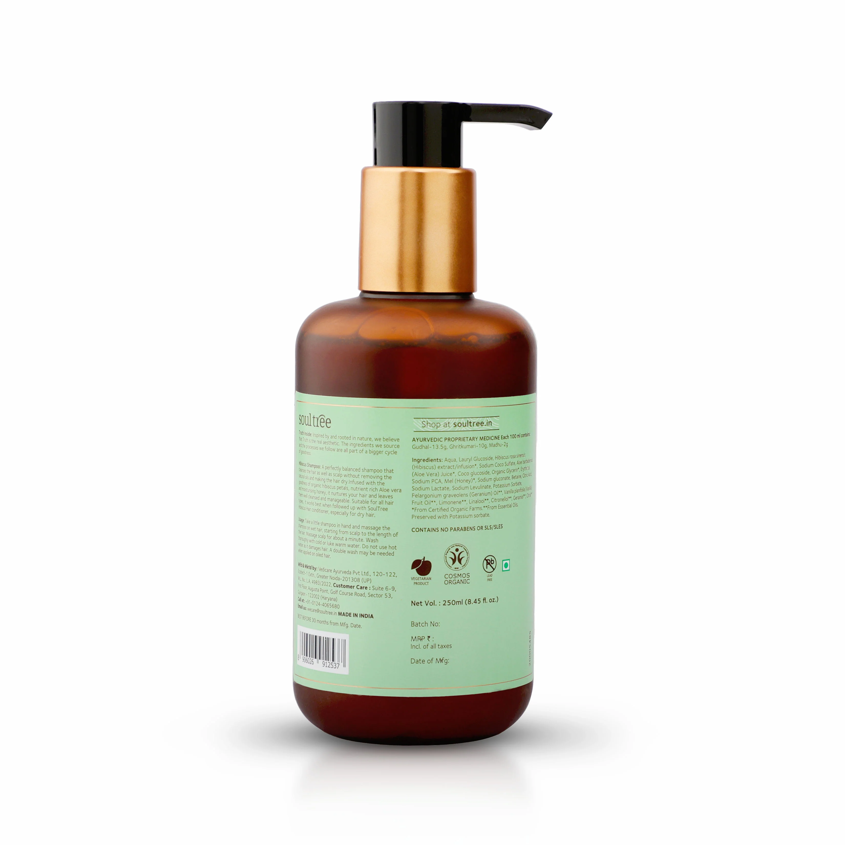 Hibiscus Shampoo with Honey and Aloe Vera - Image 6