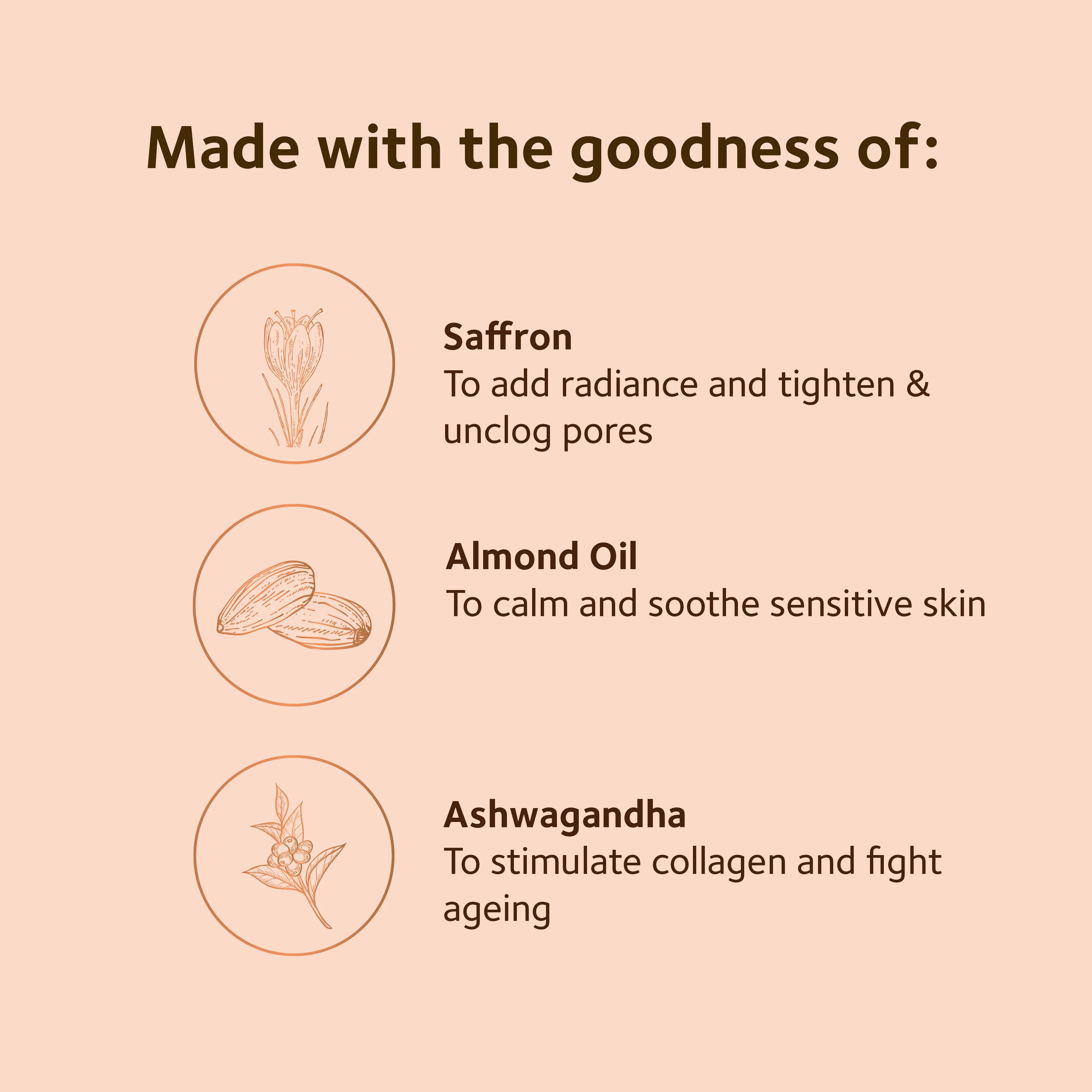 Nourishing Cream - Saffron & Almond Oil with Natural Vitamin E - Image 4