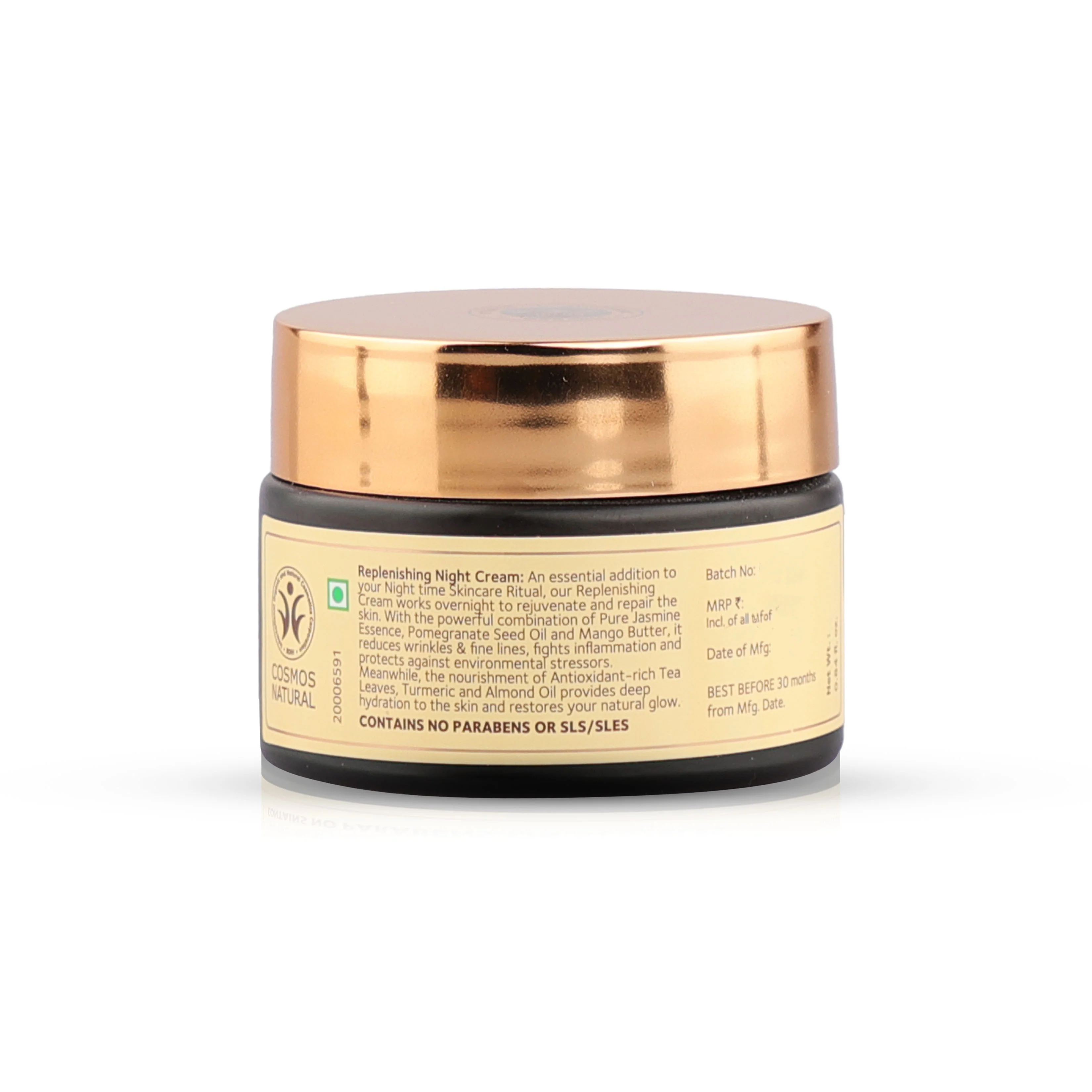Nourishing Cream - Saffron & Almond Oil with Natural Vitamin E - Image 5