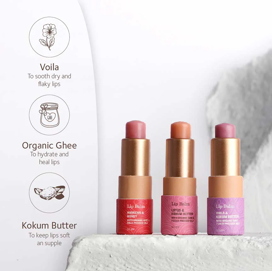 Viola & Kokum Butter Lip Balm - Image 3