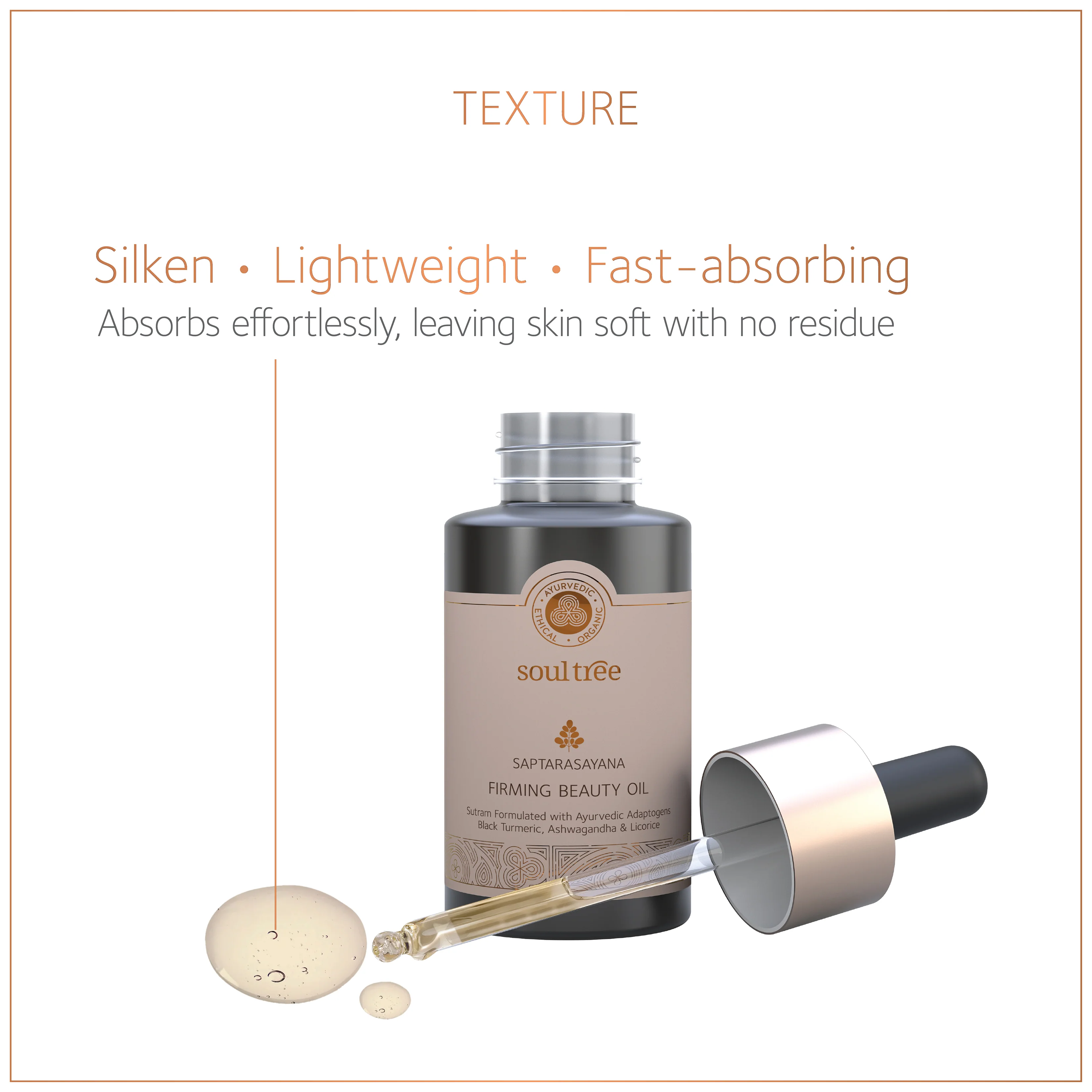 SoulTree Saptarasayana Firming Beauty Oil - Image 4